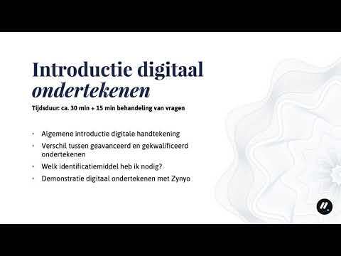 , title : 'Webinar 'Introductie digitaal ondertekenen''