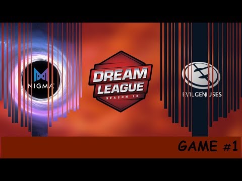 NIGMA VS EVIL GENIUSES - FULL GAME 1 - DREAMLEAGUE SEASON 13 - DOTA2