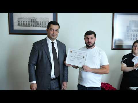 Թեստավորումը հաղթահարած բազմաբնակարան շենքերի կառավարիչների առաջին խումբը վկայականներ է ստացել