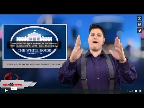 Sign1News 1.21.18 - News for the deaf community powered by CNN in American Sign Language (ASL).