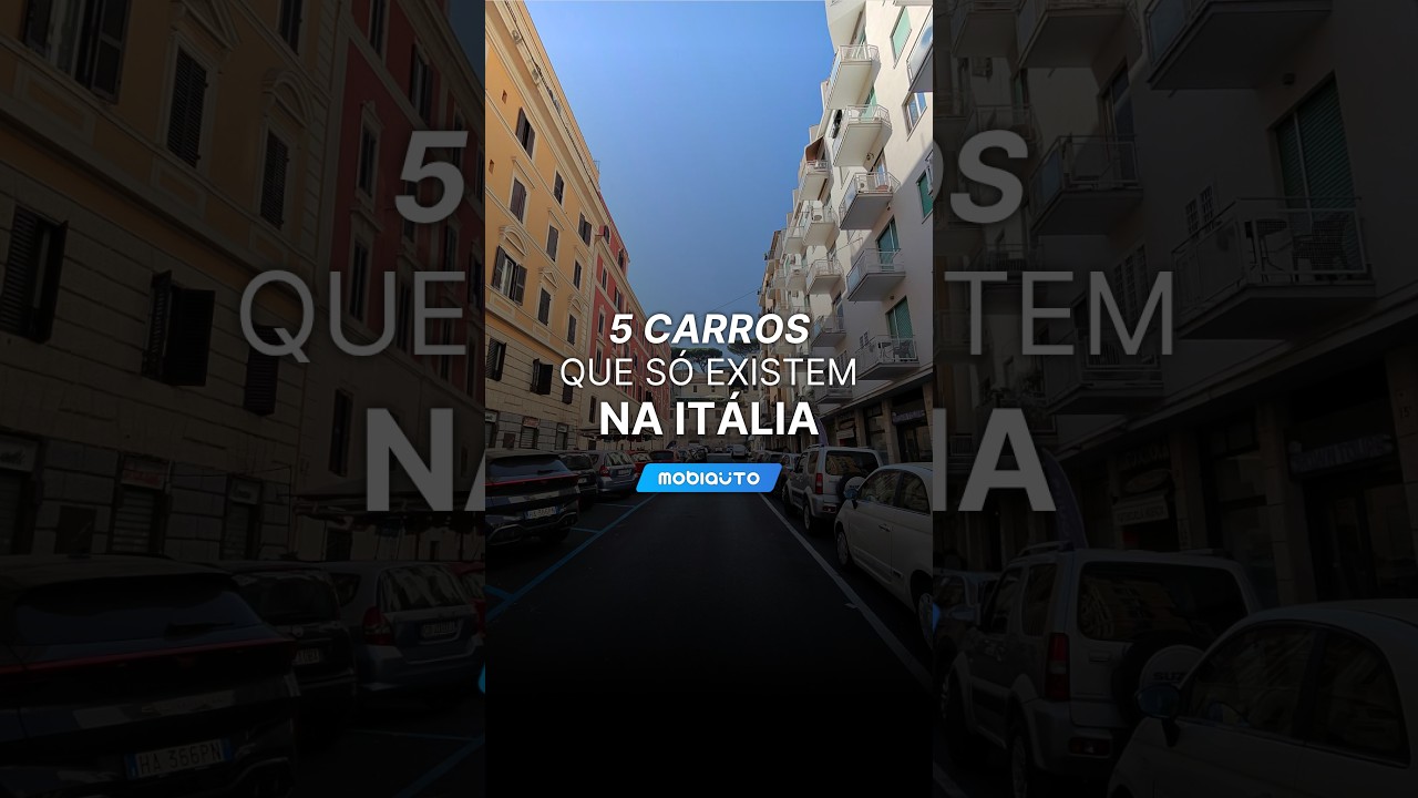 5 CARROS QUE SÃO VENDIDOS NA ITÁLIA, MAS NÃO NO BRASIL 🇮🇹