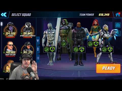 Kestrel Destroys Teams - Best Character - First Thoughts - MARVEL Strike Force - MSF