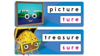 Oxford Phonics World student book level 5 - Letter Combinations - disc 2 - Unit 8 - ture sure
