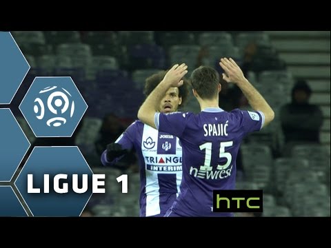 Goal Martin BRAITHWAITE (90' +1) / Toulouse FC - GFC Ajaccio (1-1)/ 2015-16