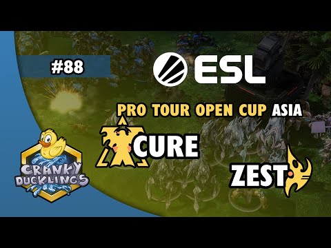 Cure vs Zest - TvP | ESL Open Cup #88 Asia | Weekly EPT StarCraft 2 Tournament