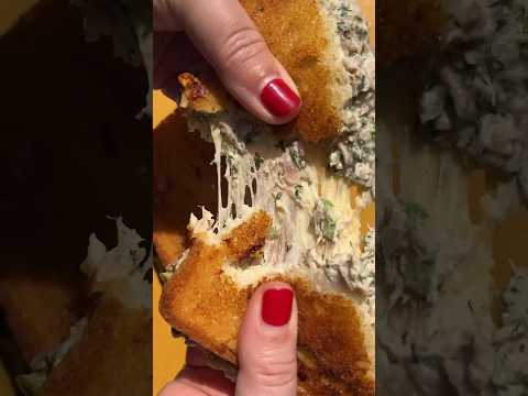 Air Fryer Tuna Melts for the most perfect golden crust and melty cheese!