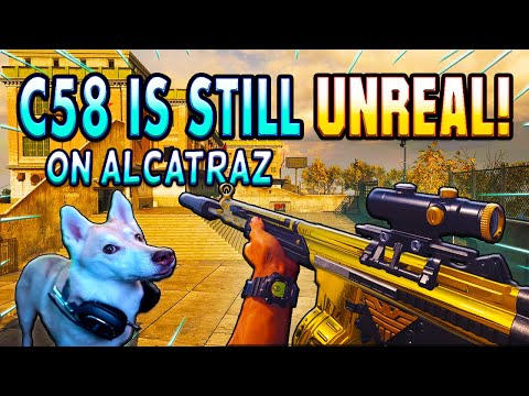 C58 Still Unreal On Alcatraz?! ( Warzone - Rebirth Island )