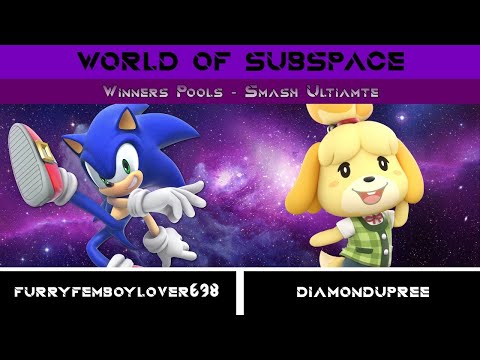 FurryFemboylover698 (Sonic) Vs Diamondupree (Isabelle) - Winners Pools World of Subspace Winter '23