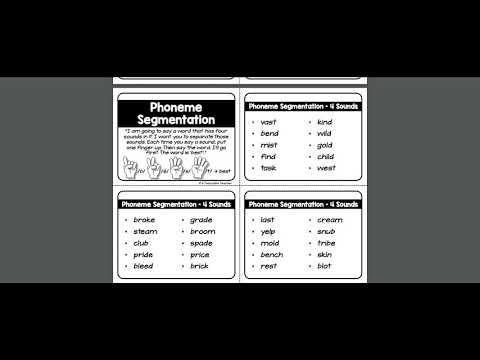 Phoneme Segmentation Part 3
