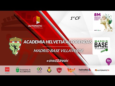 1CF ACADEMIA HELVETIA ALCOBENDAS - MADRID BASE VILLAVERDE