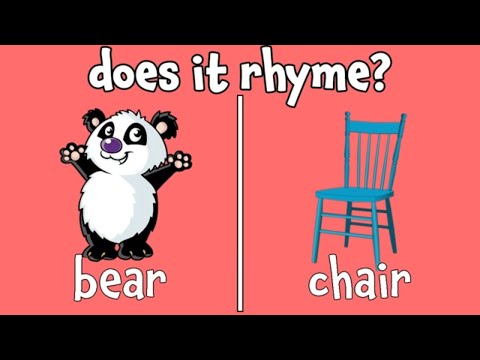 Does It Rhyme PART 2! Learning Rhyming Words for Kids