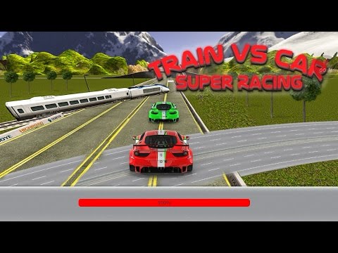 TRAIN Vs. CAR RACING Android Gameplay - Free Racing Games To play - Train Simulator - Games For Cars Video