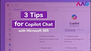 3 Tips: Microsoft 365 Chat with Copilot