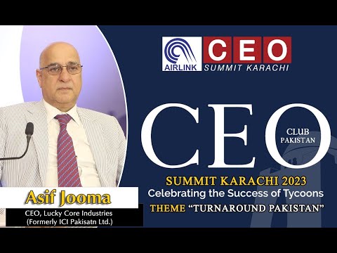 Speech by Mr. Asif Jooma at AirLink CEO Summit Karachi 2023!