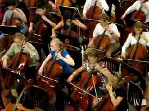 National Cello Institute Also Sprach Zarathustra by Strauss, arranged by Tom Flaherty
