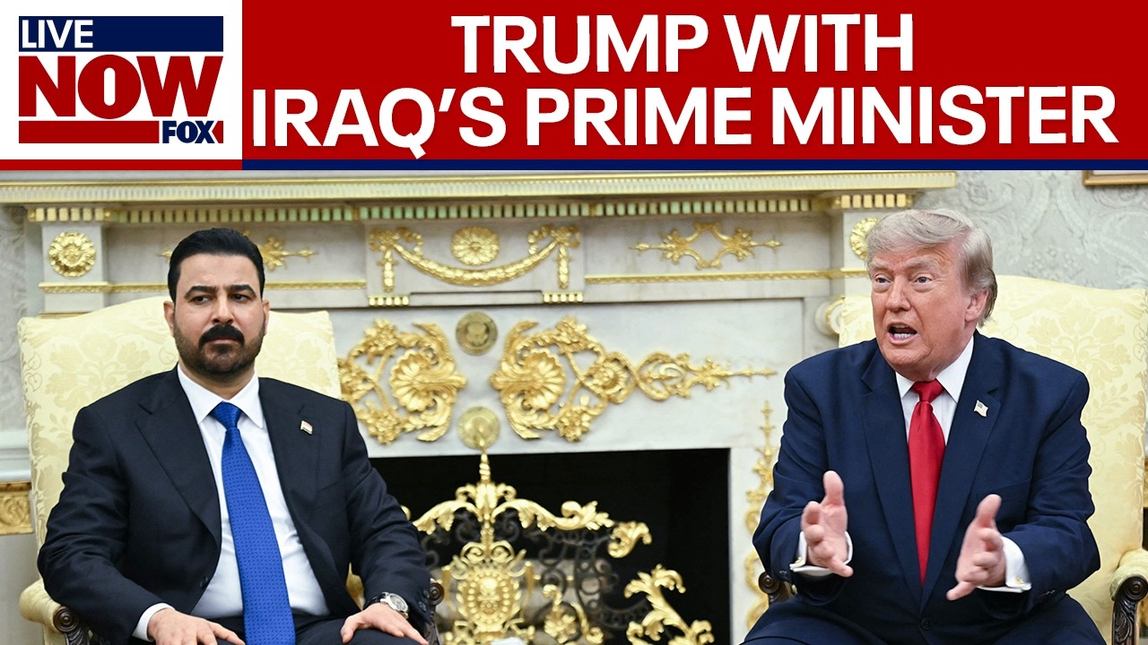 Trump meets with Iraqi Prime Minister at White House