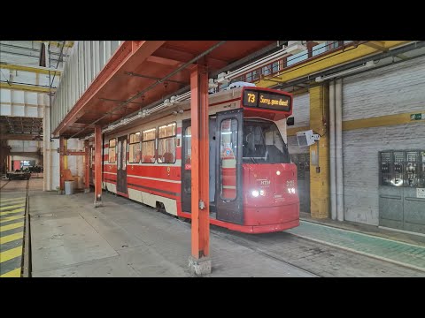 🚊Tramdriver POV | HTM MAT-rit 73 Remise Lijsterbes - Remise Zichtenburg | BN GTL8 3125 | 2024