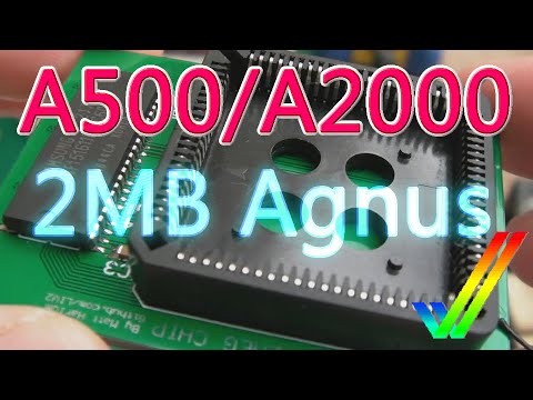 Commodore Amiga LIV2 A500/A2000 2MB Chip RAM Mod