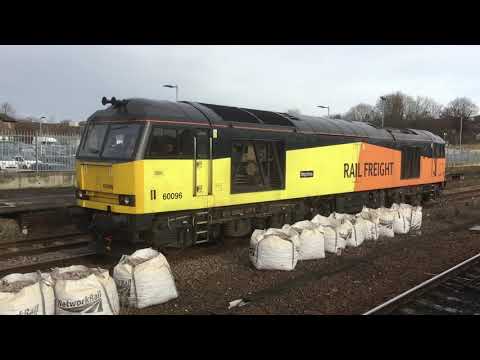 60096 GBRf Driver Training at Wakefield Kirkgate