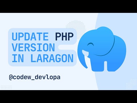 Video thumbnail for How to Update PHP Version in Laragon | Easy Laragon Installation Guide 2024
