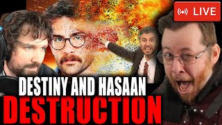 Destiny and Hasan DESTRUCTION!! - THE CULTURE CRUSADE