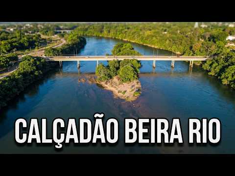 NOVA XAVANTINA MT: Calçadão Beira Rio