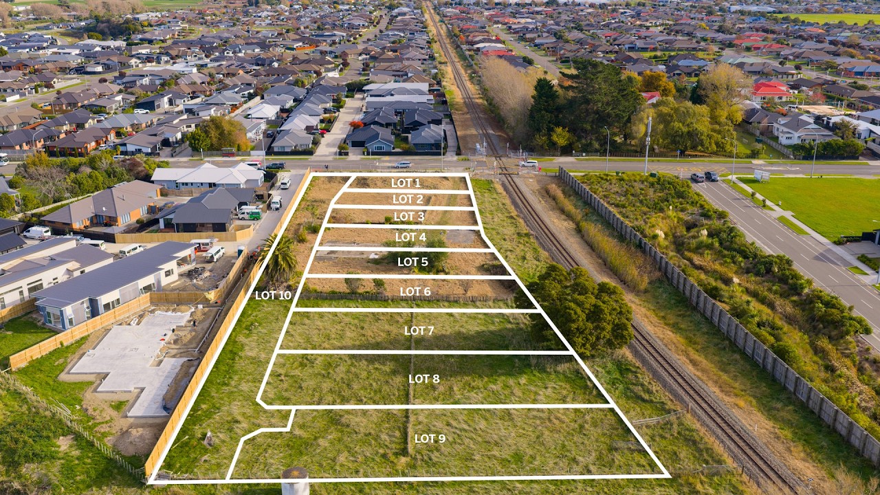 5104 sq m  Approved 9‑Section Subdivision