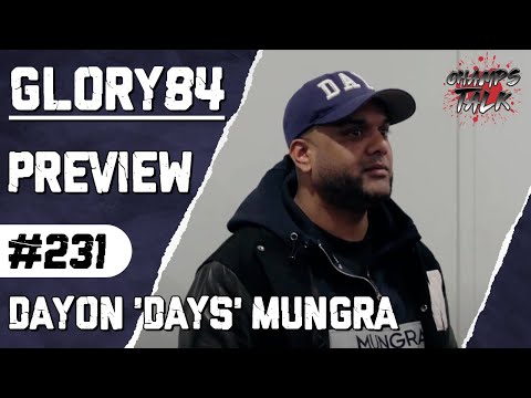 Dayon 'DAYS' Mungra | GLORY 84 Preview Tyjani Beztati vs Petchpanomrung #GLORY84🔥🥊
