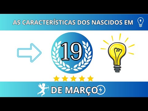 AS CARACTERÍSTICAS DOS NASCIDOS NO DIA 19 DE MARÇO 