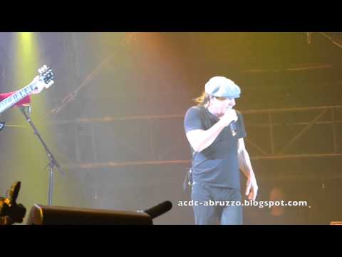 AC/DC "BAPTISM BY FIRE" Live Arnhem 5 May 2015 First concert in Europe