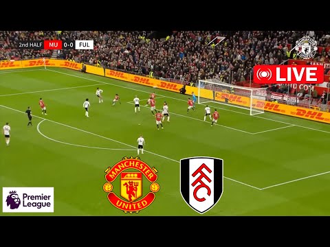 Manchester United vs Fulham | English Premier League 2023/24 | Epl Live Stream | Pes 21 Gameplay