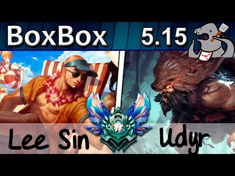 BoxBox - Lee Sin vs Udyr - Jungle - Diamond S5 | 257