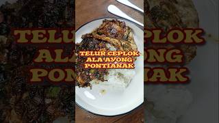 Download lagu TELOR CEPLOK ALA AYONG PONTIANAK. Simple Tapi Nendang! #menuakhirbulan mp3