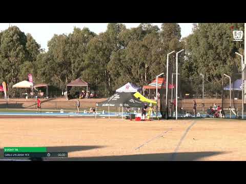 Girls U15 200m Timed Final 3 : 2024-25 State Track and Field Championships