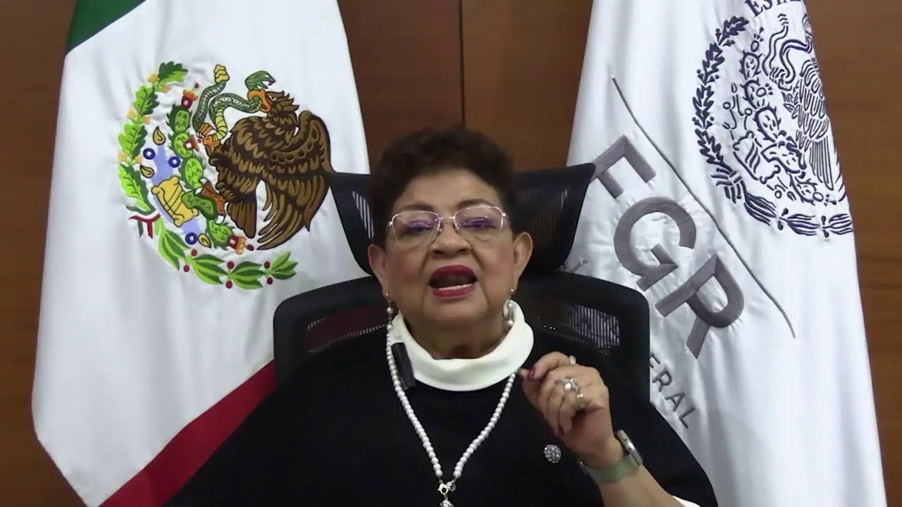 #Live Message to the media from the Attorney General of the Republic, Ms. Ernestina Godoy Ramos.