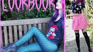 Pastel Goth LookBook