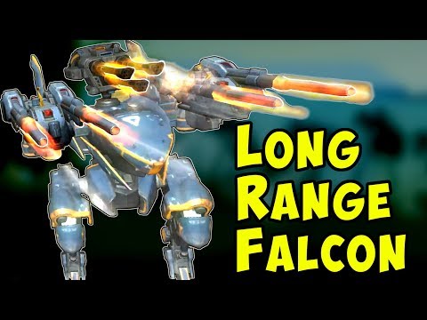 Long Range Hybrid - Mk2 Tempest & Avenger Falcon War Robots Gameplay WR