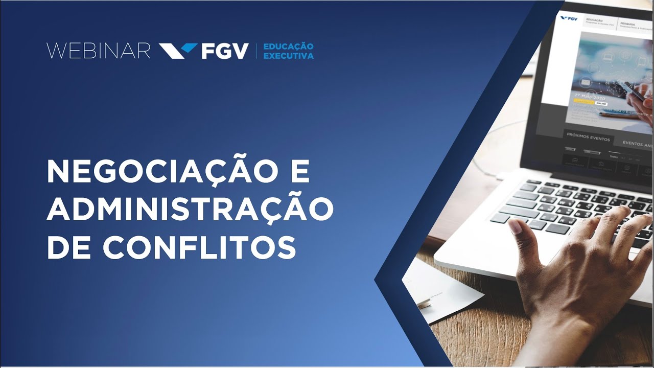 Webinar | Negociação e administração de conflitos