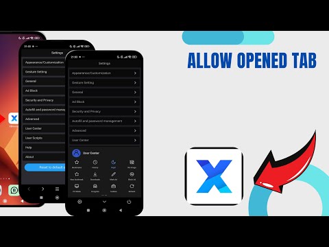 Allow Opened Tab On X Browser. |Technologyglance