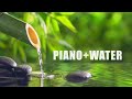 Relaxing Piano Music & Water Sounds 24/7 - Ideal for Stress Relief and Healing
