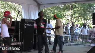 Righteous Movement beatboxes at SN&R music festival 6/27/09