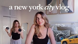 a day in my life in nyc 📸✨ unboxing my new camera, candid chats & park walks