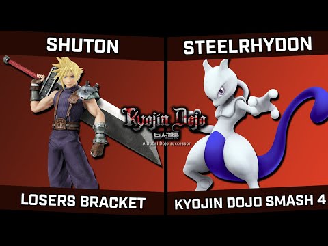 Shuton (Cloud) vs SteelRhydon (Mewtwo) - Kyojin Dojo Smash 4