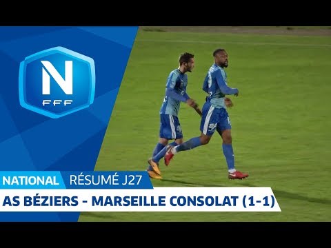 J27 : AS Béziers - GS Marseille Consolat (1-1), le résumé I National FFF 2018