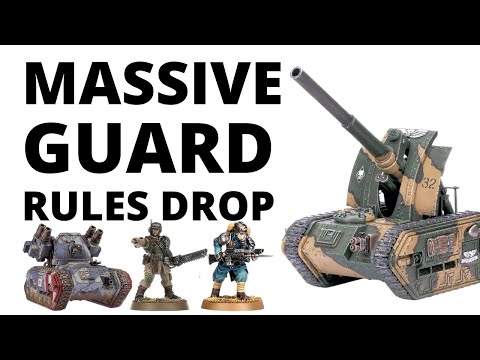 HUGE Imperial Guard Rules Reveal: Stratagems, Datasheets + Enhancement Choices for Astra Militarum!