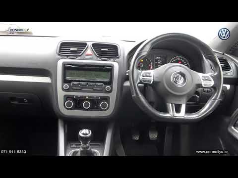 CMG VW SLIGO: 11SO696 VW Scirocco 2.0TDI SPORT 140BHP Manual Black / Black Alcantara Leather