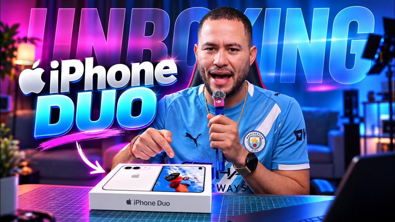 INCREIBLE UNBOXING DEL iPhone DUO