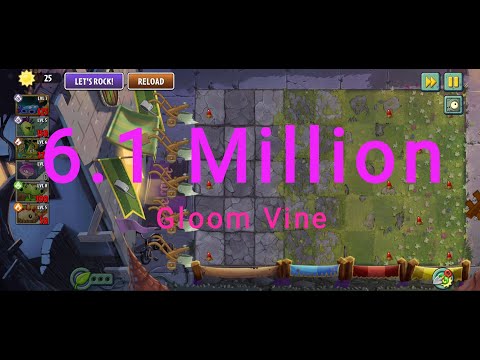 Plants vs zombies 2 arena week 156 : GLOOM VINE #pvz2 #pvz2arena