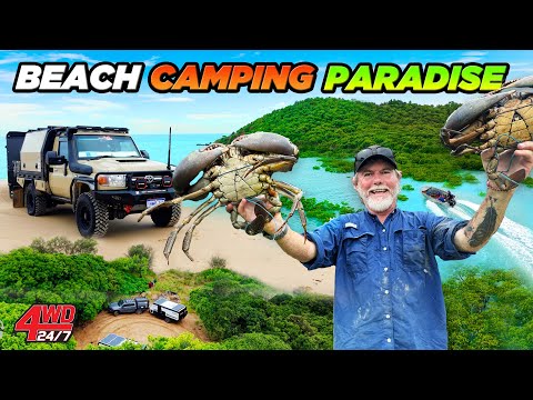 Crocodiles & Mud Crabs - Best crowd-free QLD Free Camps!