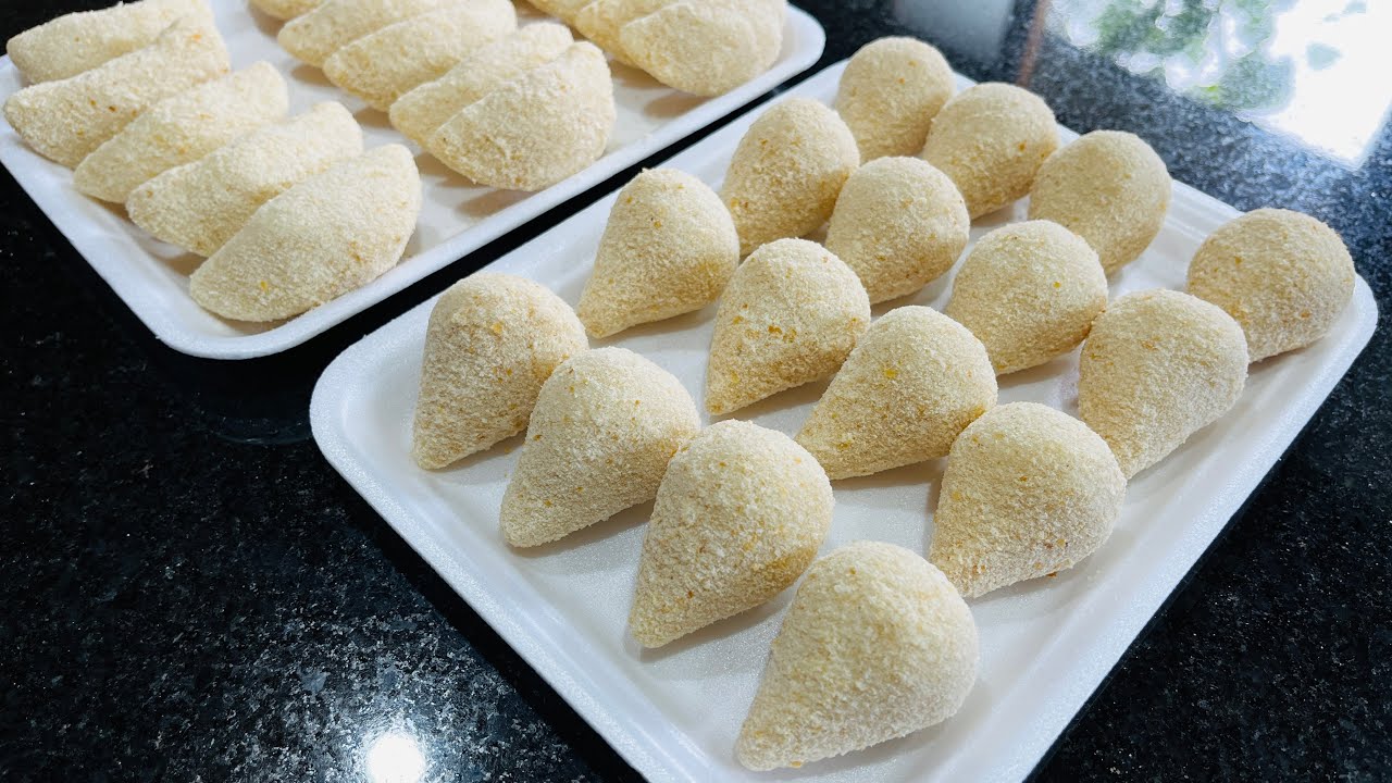 Foi meu GANHA PÃO | Misture a FARINHA na ÁGUA e faça Risoles e coxinha para aniversário ou vender